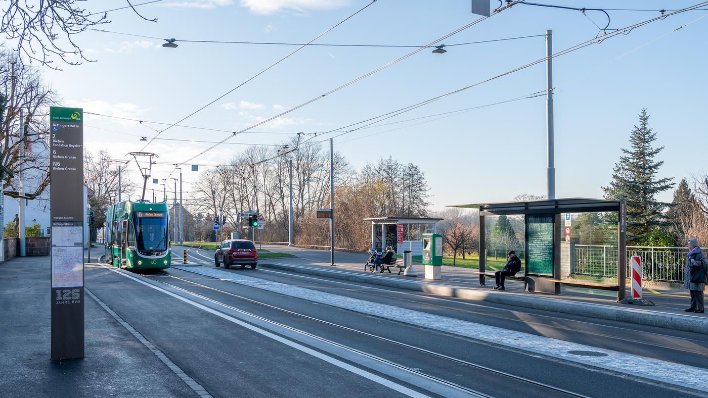 Haltestelle Bettingerstrasse