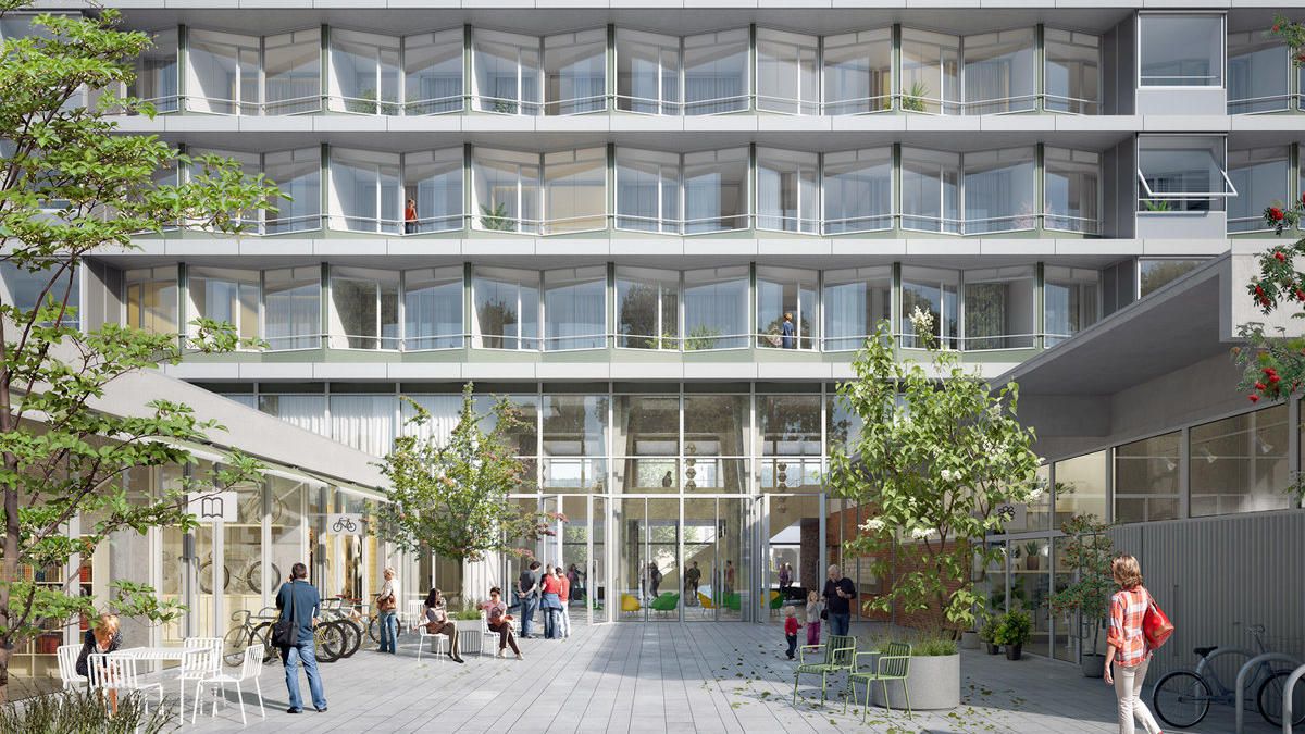 Siegerprojekt Felix Platterspital Aussenansicht