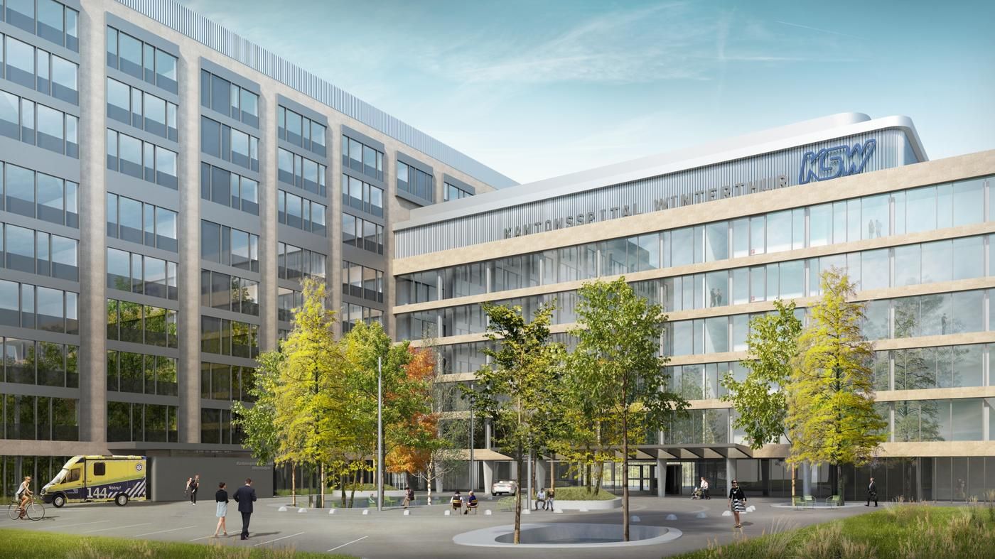 Ersatzneubau Kantonsspital Winterthur Rapp Gruppe