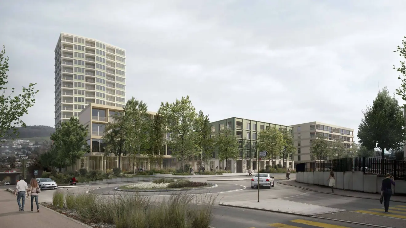 Parkstrasse Frenkendorf_Visualisierung