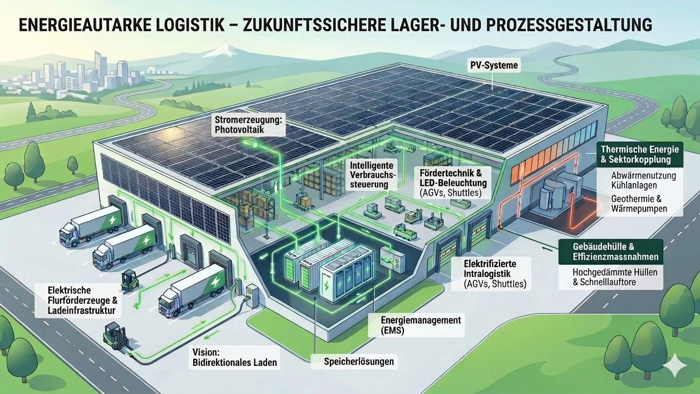 Energieautarke Logistik