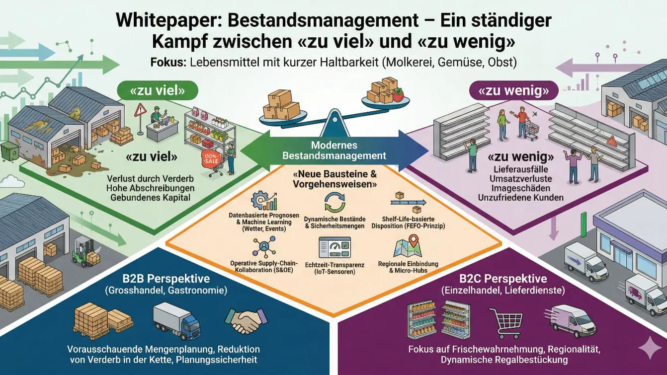 Bestandesmanagement Frischprodukte