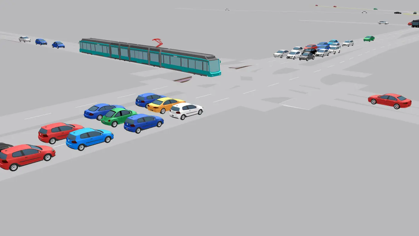 Simulation Bachgraben