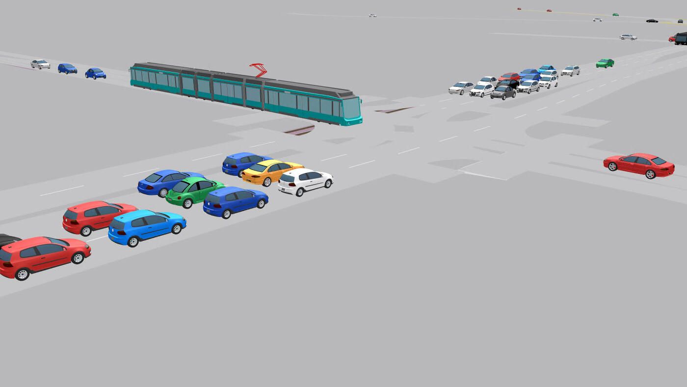 Simulation Bachgraben