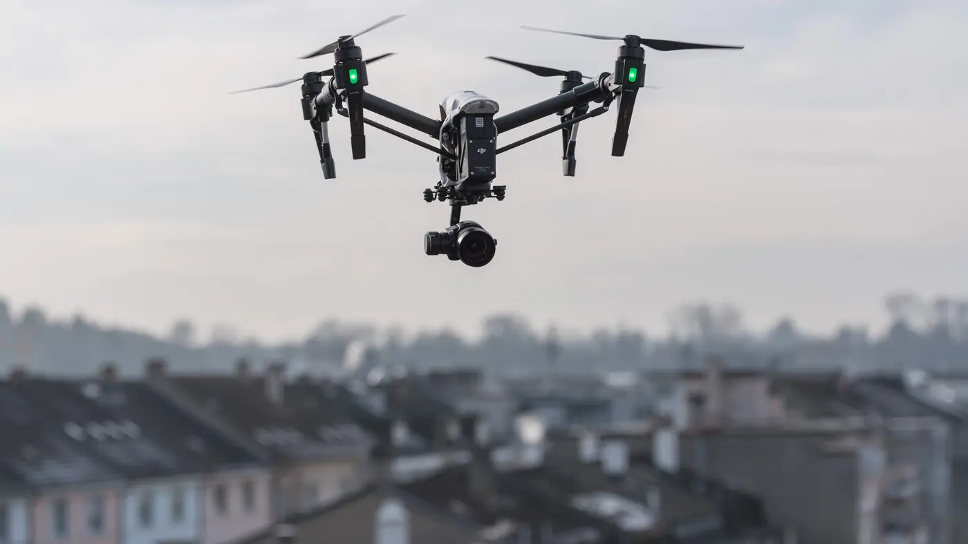 Motorisierte Vogelperspektive mit Zukunft