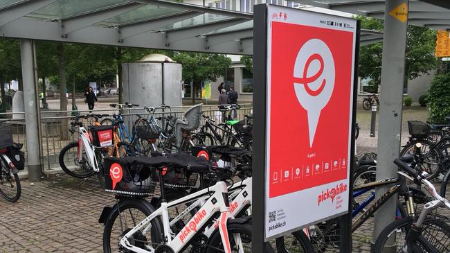 Pick-e-Bike Station Arlesheim