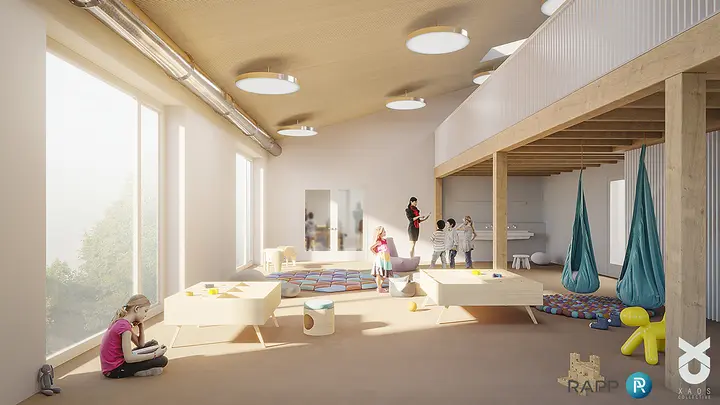 Visualisierung Kindergarten Zeihen