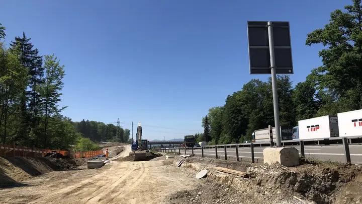 RI-Einfahrtsrampe Lenzburg