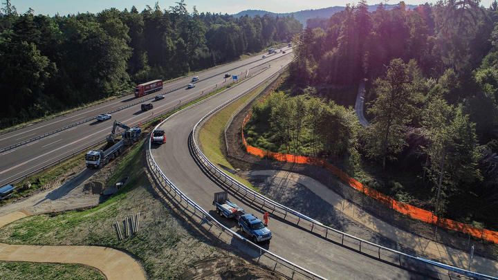 RI-Einfahrtsrampe Lenzburg