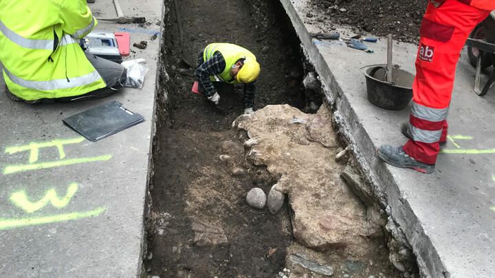 Sanierung Freie Strasse - Archäologie3