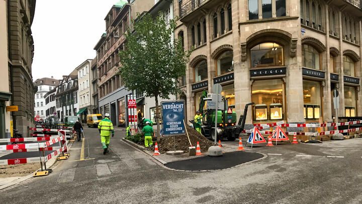 Sanierung Freie Strasse - Baustelle1