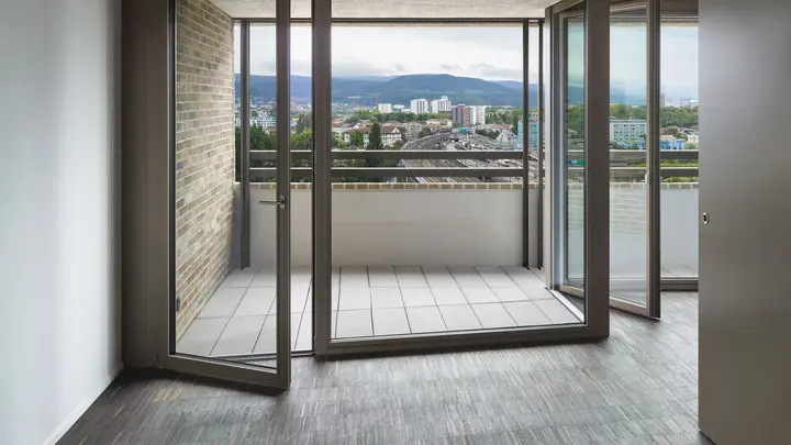 Eisenbahnweg - Ausblick Loggia