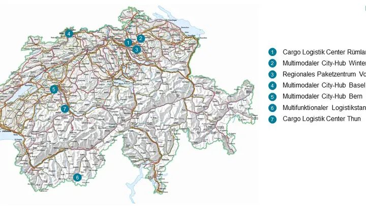 FE-LOG Karte Demonstrationsprojekte