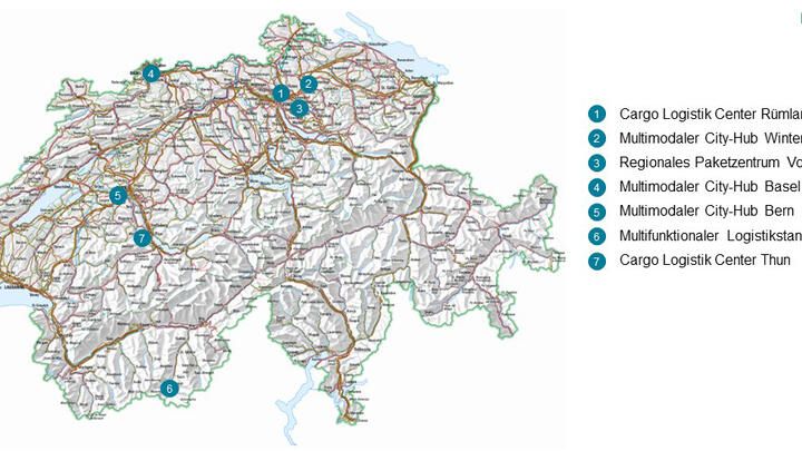 FE-LOG Karte Demonstrationsprojekte