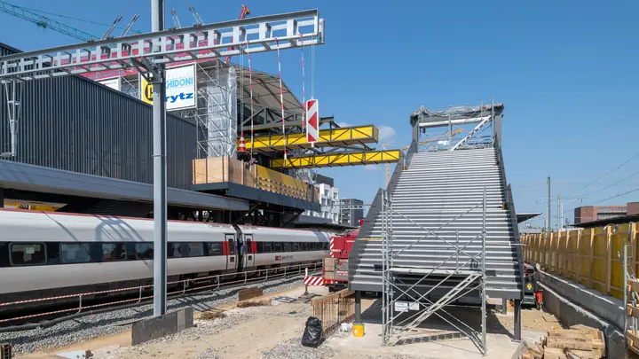 Erneuerung SBB Passerelle