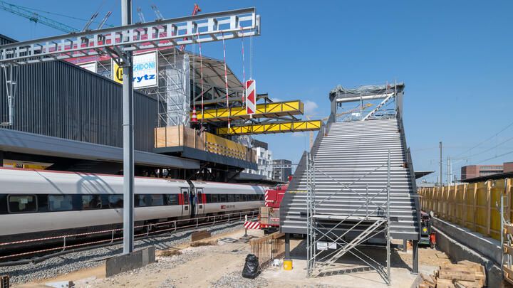 Erneuerung SBB Passerelle