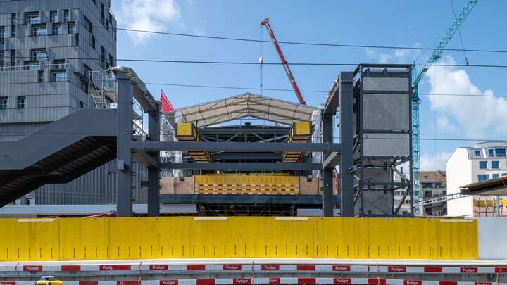 Erneuerung SBB Passerelle