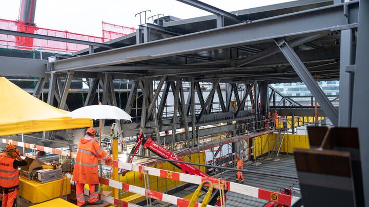 Erneuerung SBB Passerelle