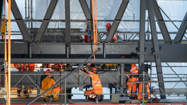 Erneuerung SBB Passerelle