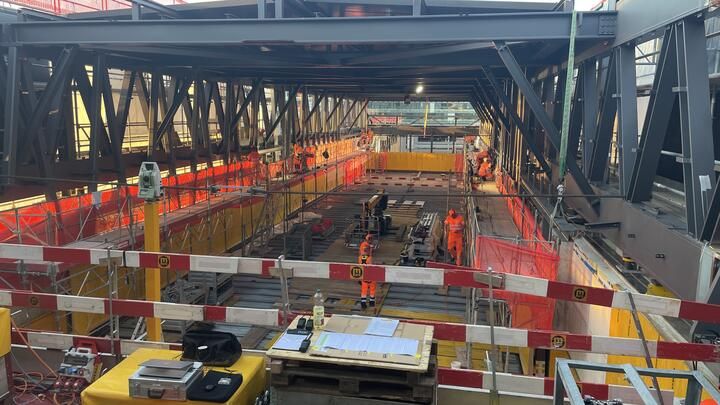Erneuerung SBB Passerelle