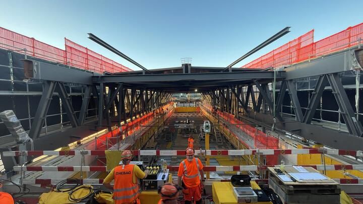 Erneuerung SBB Passerelle