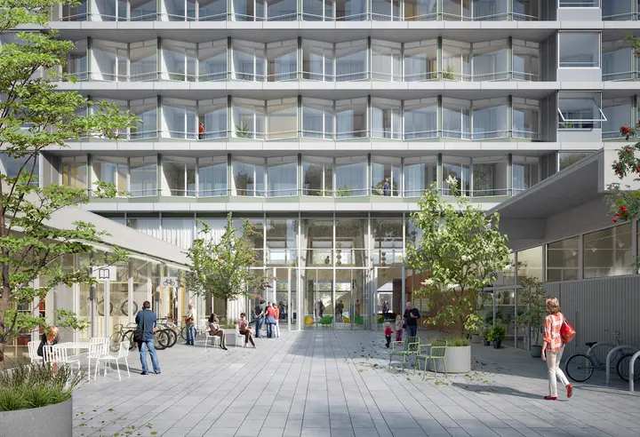 Siegerprojekt Felix Platterspital Aussenansicht