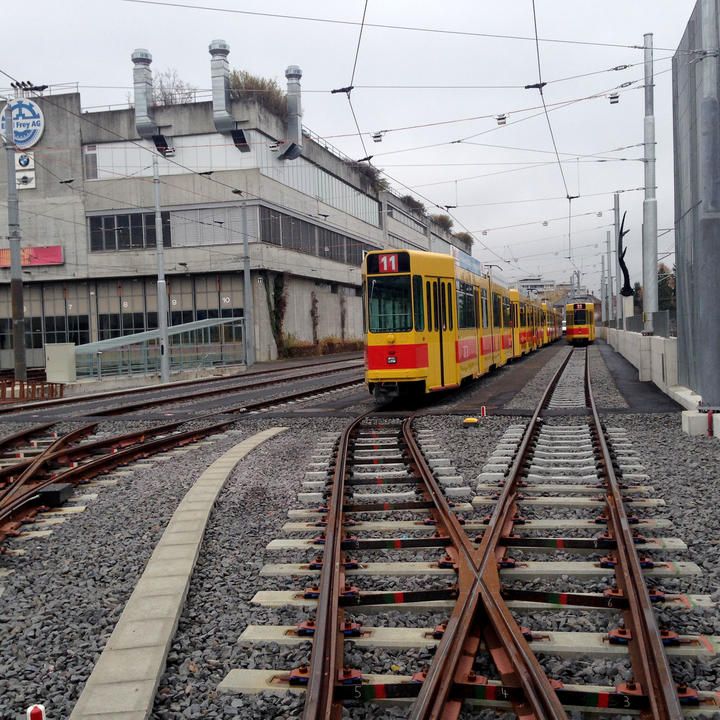 Erweiterung Tramdepot BLT 