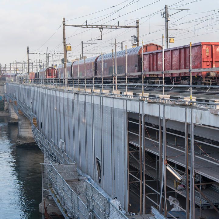 Eisenbahnbrücke Breite_Korrosionsschutz