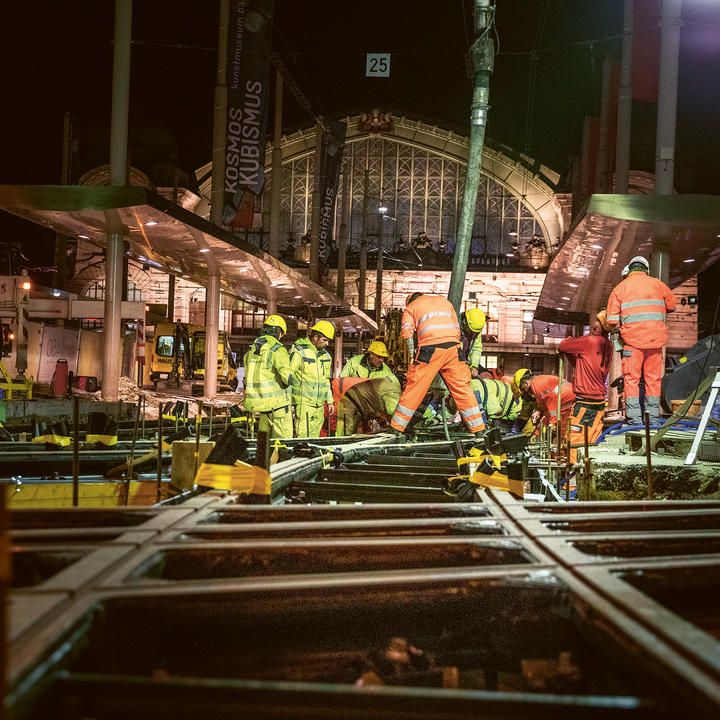 RI-Sanierung Centralbahnplatz_Nachtarbeit