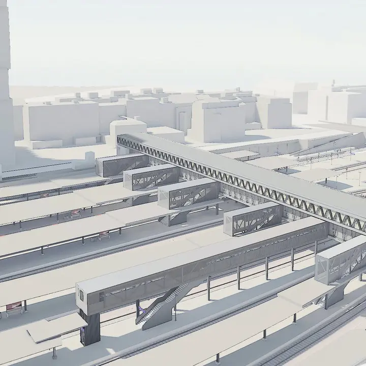 RI-Passerelle Basel SBB Visualisierung