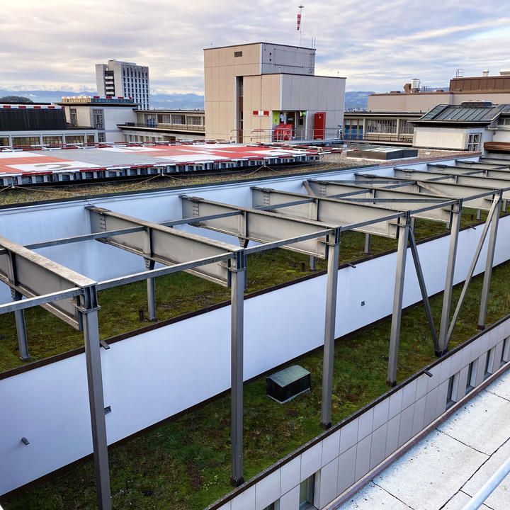 Heissbemessung Unispital Zürich