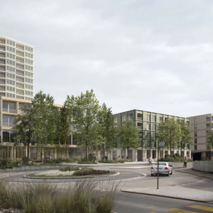 Parkstrasse Frenkendorf_Visualisierung