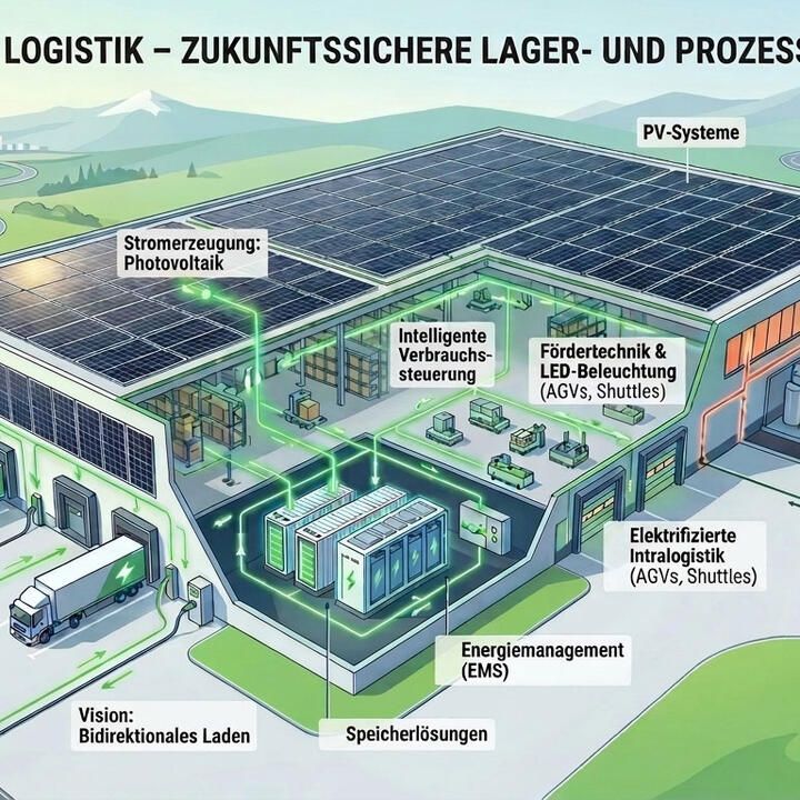 Energieautarke Logistik