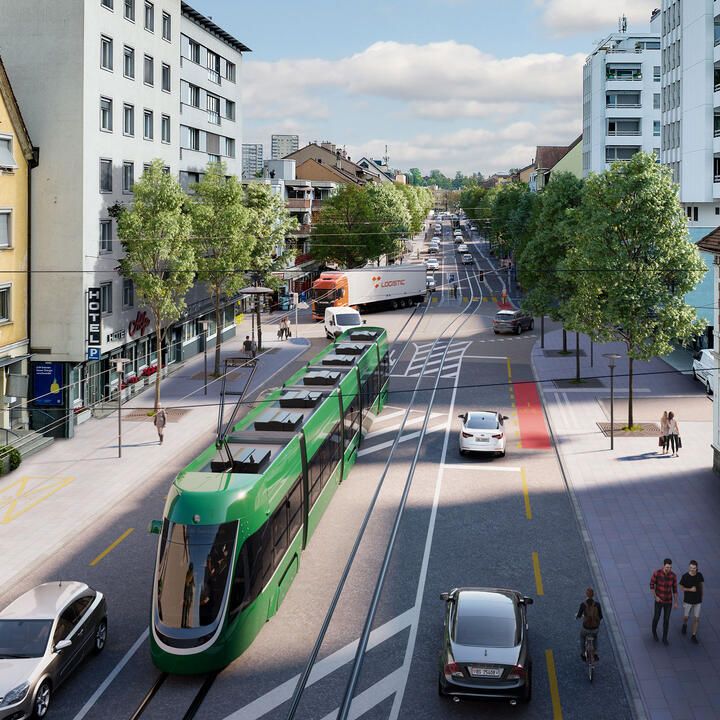 Ortsdurchfahrt Birsfelden