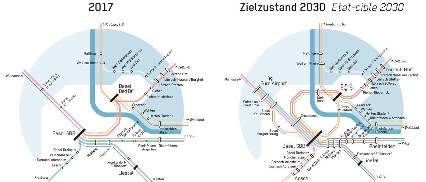 Neue Variante für Basler Herzstück