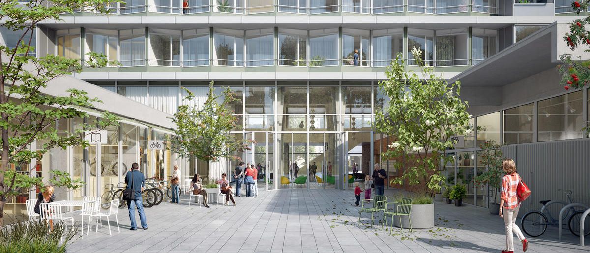 Siegerprojekt Felix Platterspital Aussenansicht