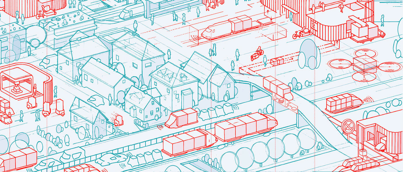 Intelligente urbane Logistik