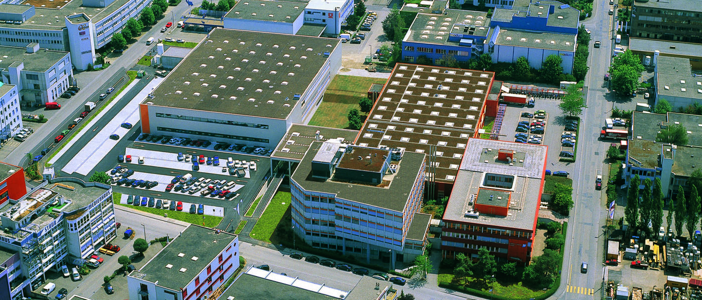 Endress+Hauser Reinach Luftbild