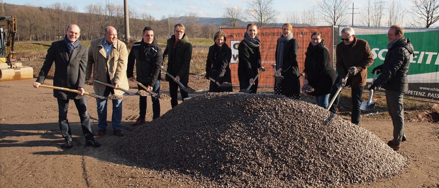 RRP-Zentralklinikum Lörrach Spatenstich Strasse