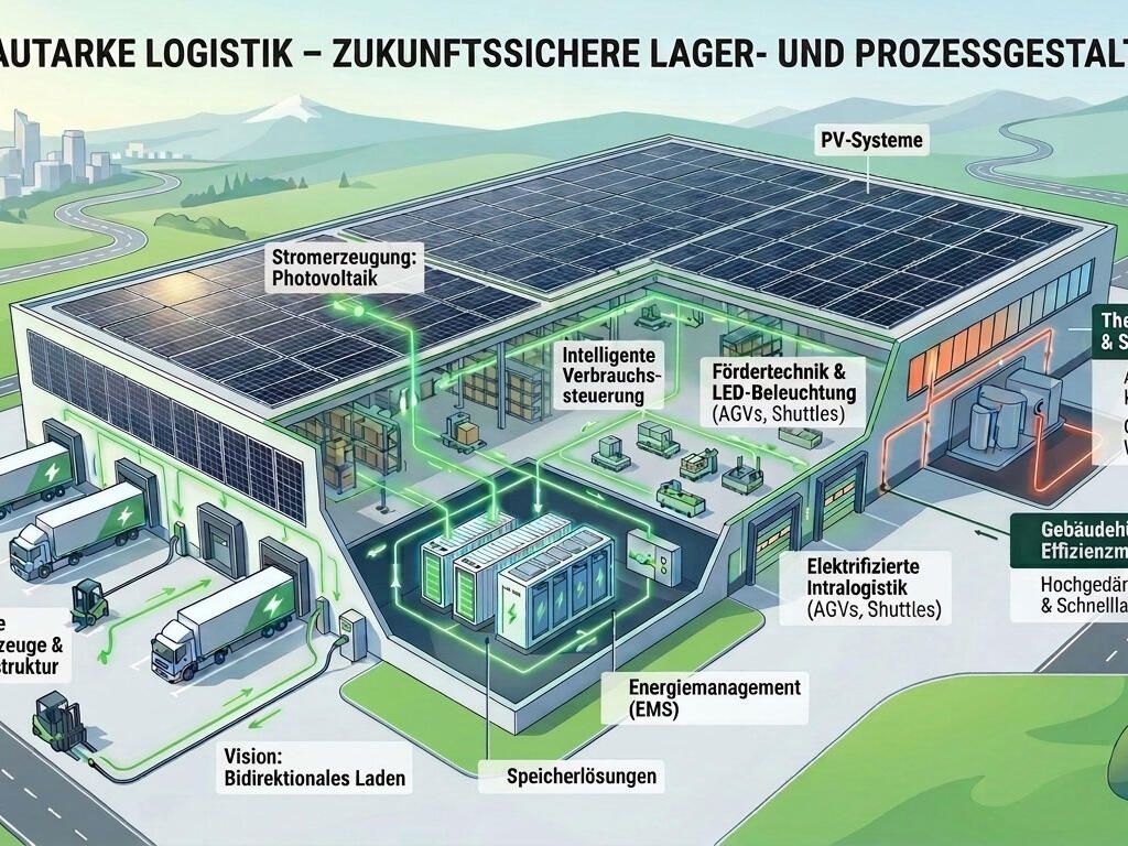 Energieautarke Logistik