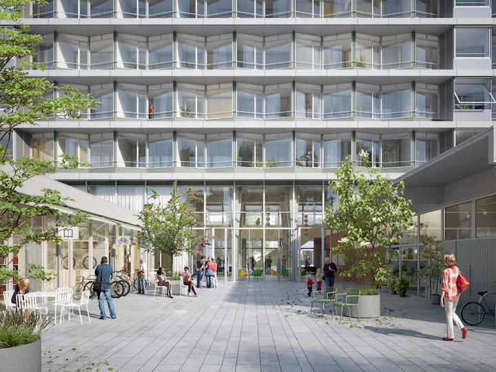 Siegerprojekt Felix Platterspital Aussenansicht