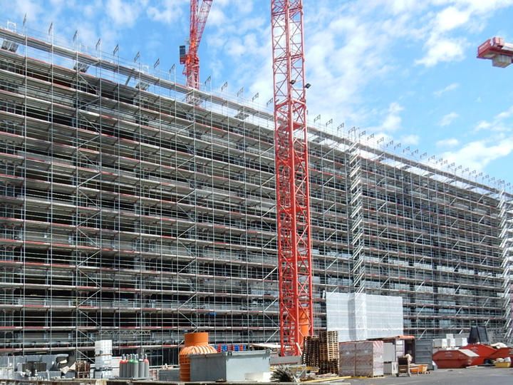 Kantonsspital Winterthur Ersatzneubau Bettenhaus Aufrichte