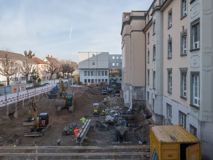 Claraspital_Arealumgestaltung