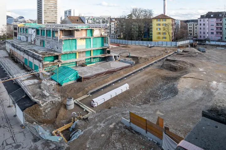 Fernwärme Lysbüchelareal