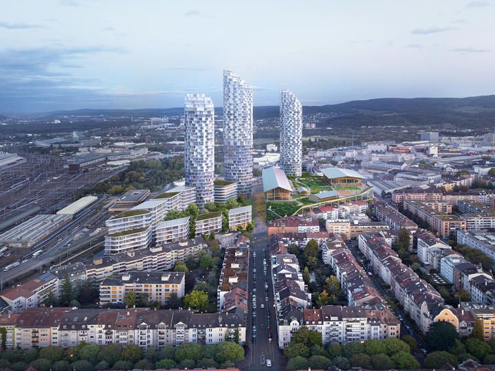 Dreispitz Nord Visualisierung Herzog & de Meuron