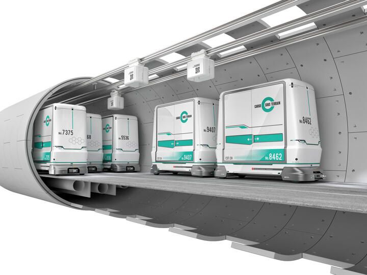 RT-CST Visualisierung Tunnel