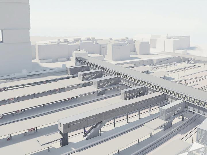 RI-Passerelle Basel SBB Visualisierung