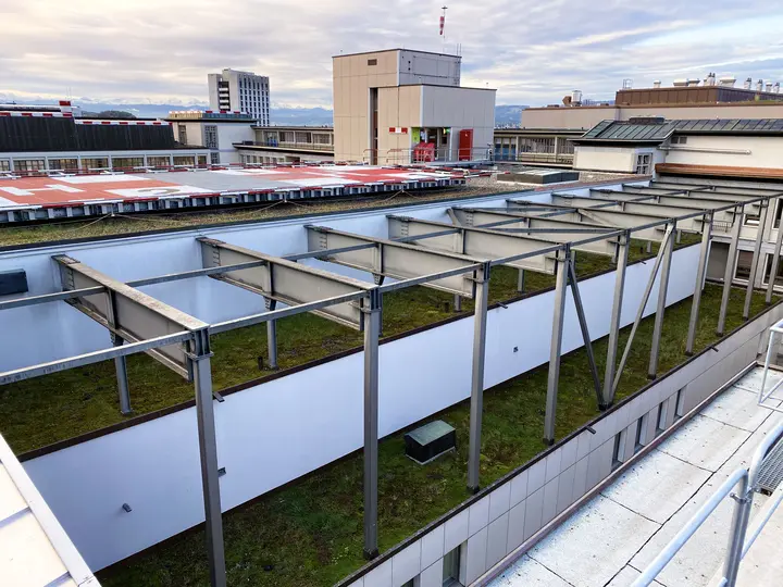 Heissbemessung Unispital Zürich