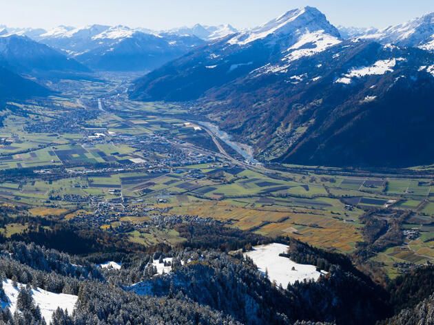 Region Landquart Luftbild