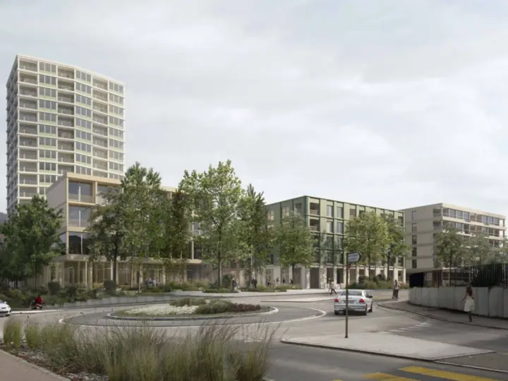 Parkstrasse Frenkendorf_Visualisierung